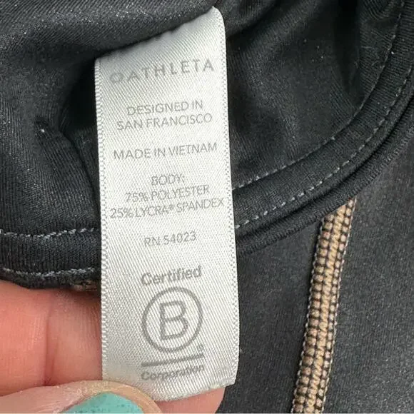 Athleta Inclination Moto Tight Leggings Activewear Pants - Picture 3 of 5